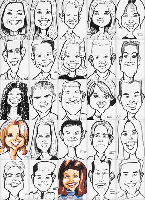 Caricature Sketch Caricature Tutorial Caricature